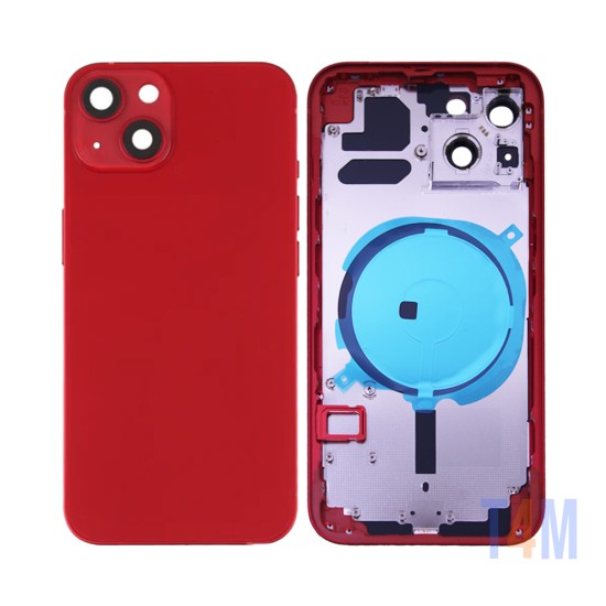 Back Cover+Frame Apple iPhone 13 Red